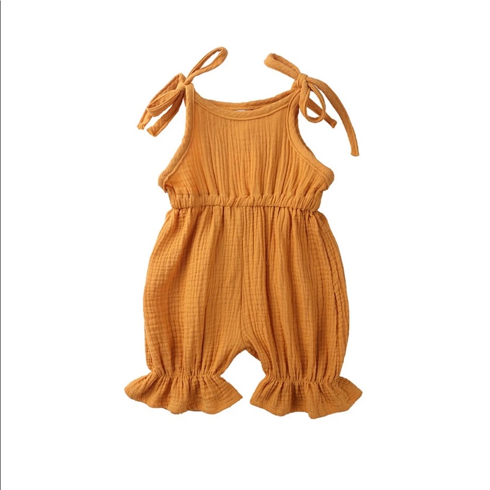 Mustard Romper New in Package